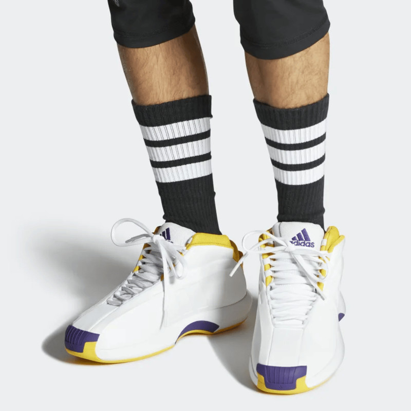 ヨ*チ様 adidas crazy1 kobe bryant lakers 27 Adidas Crazy 1 Lakers Away 2023 Core Black Gold Yellow